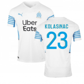 2021-2022 Marseille Home Shirt (KOLASINAC 23)