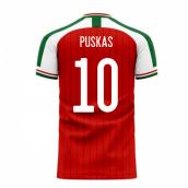 Hungary 2024-2025 Home Concept Football Kit (Libero) (PUSKAS 10)