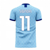 Lazio 1990s Home Retro Concept Kit (Libero) (Signori 11) - Adult Long Sleeve