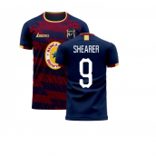 Newcastle 2024-2025 Away Concept Football Kit (Libero) (SHEARER 9) - Adult Long Sleeve