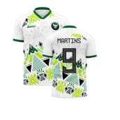 Nigeria 2024-2025 Away Concept Football Kit (Libero) (MARTINS 9) - Adult Long Sleeve
