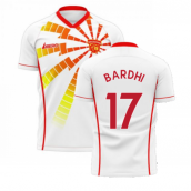North Macedonia 2024-2025 Away Concept Shirt (Libero) (BARDHI 17)