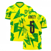 Norwich 2024-2025 Home Concept Football Kit (Libero) (Hanley 5)