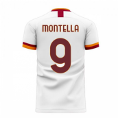 Roma 2024-2025 Away Concept Football Kit (Libero) (MONTELLA 9)