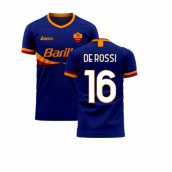 Roma 2024-2025 Third Concept Football Kit (Libero) (DE ROSSI 16) - Adult Long Sleeve