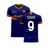 Roma 2024-2025 Third Concept Football Kit (Libero) (DZEKO 9) - Adult Long Sleeve