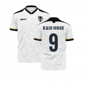 Santos 2024-2025 Home Concept Football Kit (Libero) (KAIO JORGE 9) - Adult Long Sleeve