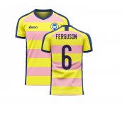 Scotland 2024-2025 Away Concept Football Kit (Libero) (FERGUSON 6) - Adult Long Sleeve