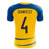 Sweden 2024-2025 Home Concept Football Kit (Airo) (GRANQVIST 4)