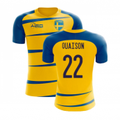 Sweden 2024-2025 Home Concept Football Kit (Airo) (QUAISON 22)