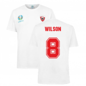 Wales 2021 Polyester T-Shirt (White) (WILSON 8)