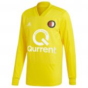 2017-2018 Feyenoord Long Sleeve Training Jersey (Yellow)