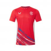 2022-2023 Rangers Matchday Short Sleeve T-Shirt (Red)