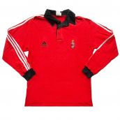 AC Milan 2004 Adidas Long Sleeve Polo Shirt ((Excellent) M) ((Excellent) M)