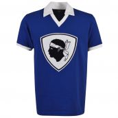 Bastia 1980s Retro Football Shirt