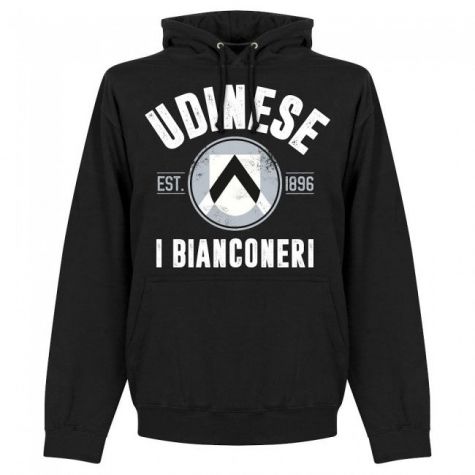 Udinese Established Hoodie - Black