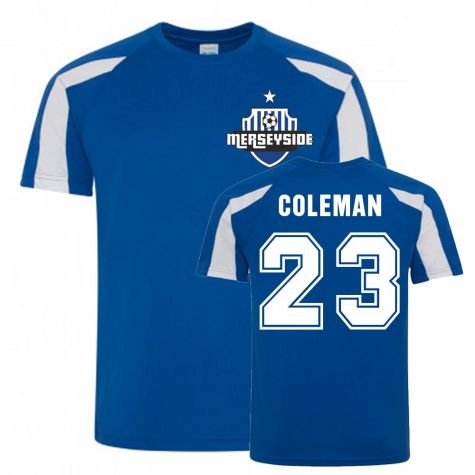 Seamus Coleman Everton Sports Training Jersey (Blue-White)