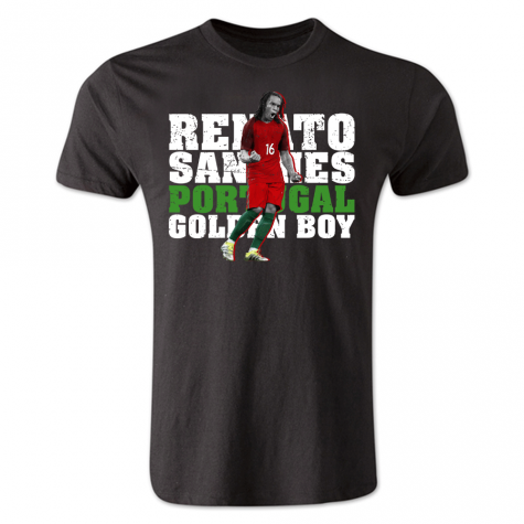 Renato Sanches Portugal Player T-Shirt (Black)