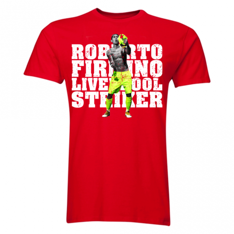 Roberto Firmino Liverpool Player T-Shirt (Red)