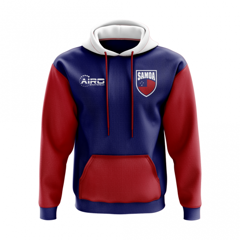 Samoa Concept Country Football Hoody (Blue)