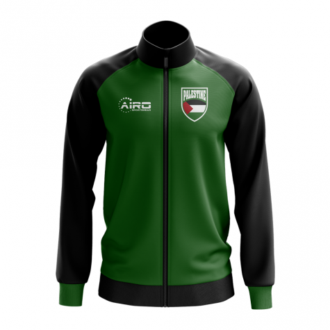 Palestine Concept Football Track Jacket (Green)