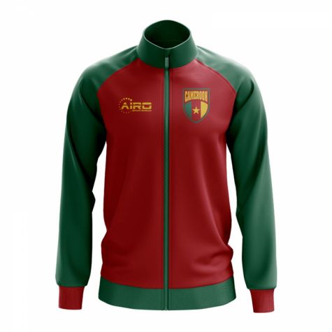 Cameroon Concept Football Track Jacket (White) - Kids