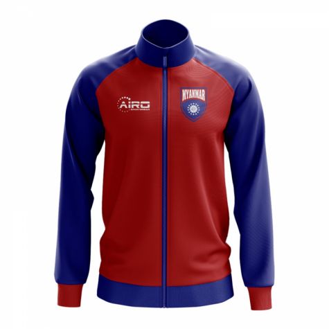 Myanmar Concept Football Track Jacket (Red)