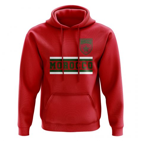 Morocco Core Football Country Hoody (Red)