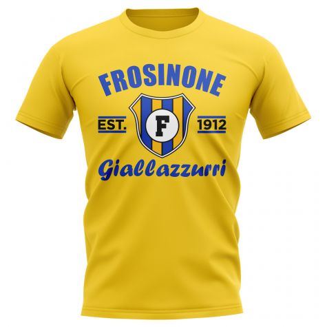 Frosinone Established Football T-Shirt (Yellow)