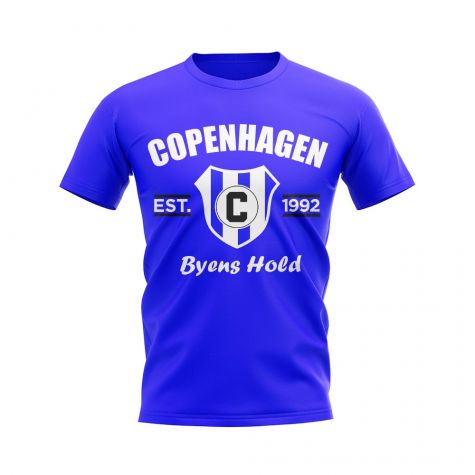 Copenhagen Established Football T-Shirt (Royal)