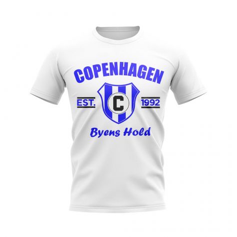 Copenhagen Established Football T-Shirt (White)