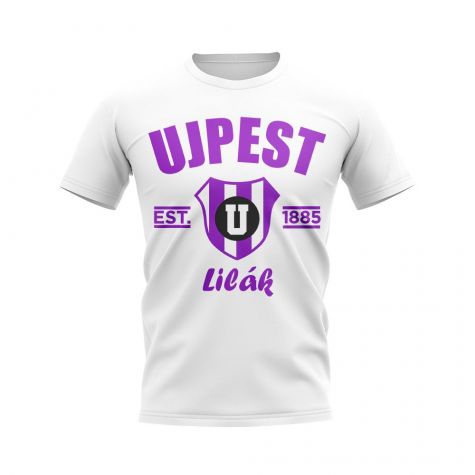 Ujpest Established Football T-Shirt (White)