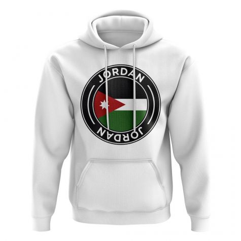 Jordan Football Badge Hoodie (White)