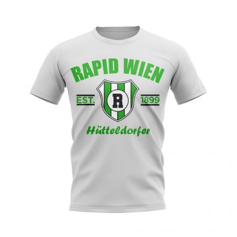 Rapid Wien Established Football T-Shirt (White)