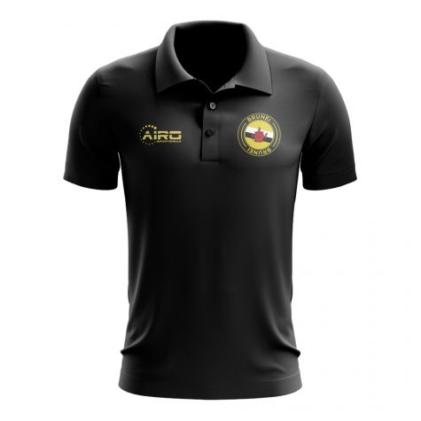 Brunei Football Polo Shirt (Black)