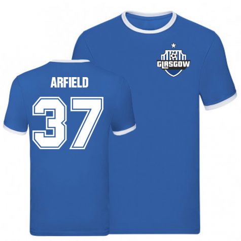 Scott Arfield Rangers ringer Tee (Blue)