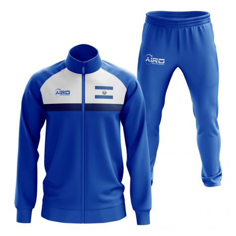 El Salvador Concept Football Tracksuit (Royal)