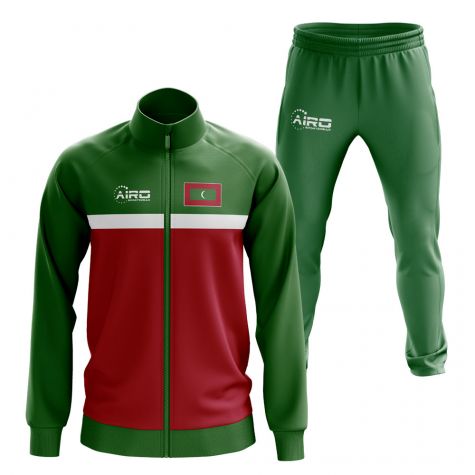 Maldives Concept Football Tracksuit (Green)