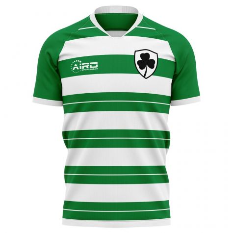 Shamrock Rovers 2019-2020 Home Concept Shirt - Adult Long Sleeve