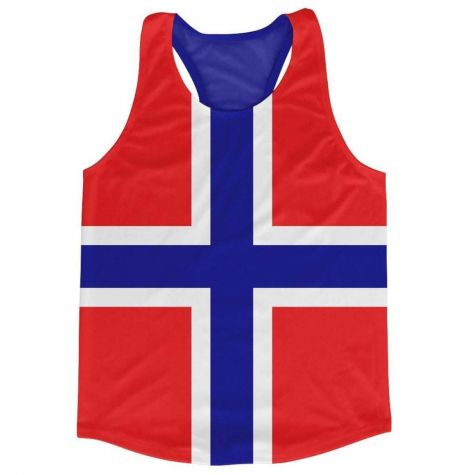 Norway Flag Running Vest