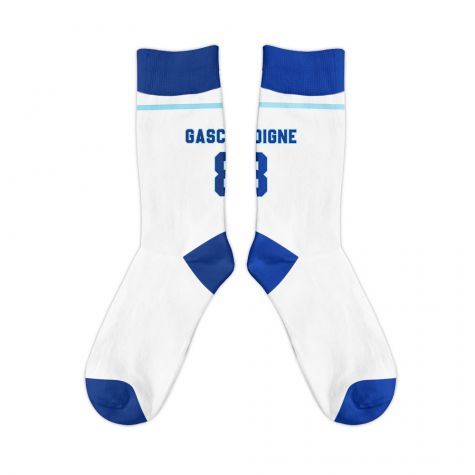 England 1996 Paul Gascoigne Retro Football Socks