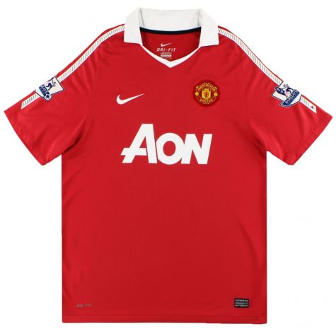 Manchester United 2010-11 Home Shirt (Giggs #11) ((Excellent) L)