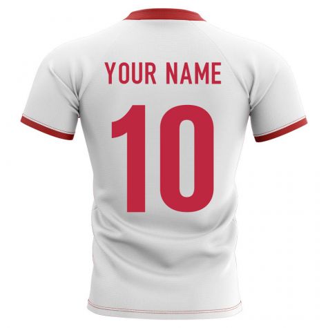 2024-2025 Wales Flag Concept Rugby Shirt (Your Name)