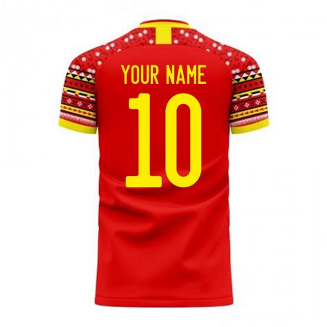 Belgium 2024-2025 Home Concept Football Kit (Libero) (Your Name)