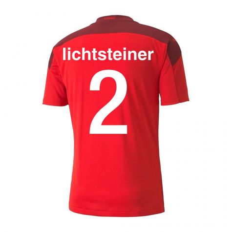 2020-2021 Switzerland Home Puma Football Shirt (LICHTSTEINER 2)