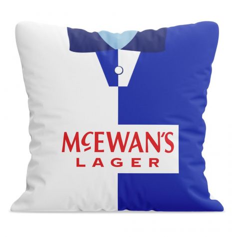 Blackburn Retro Football Cushion