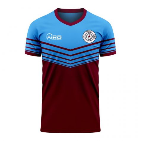 Burnley 2020-2021 Home Concept Football Kit (Airo) - Kids (Long Sleeve)