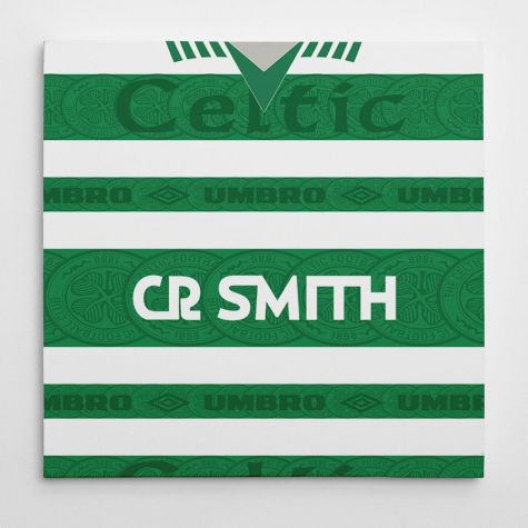 Celtic 95/97 Football Canvas Print