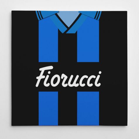 Inter Milan 1993 Football Canvas Print