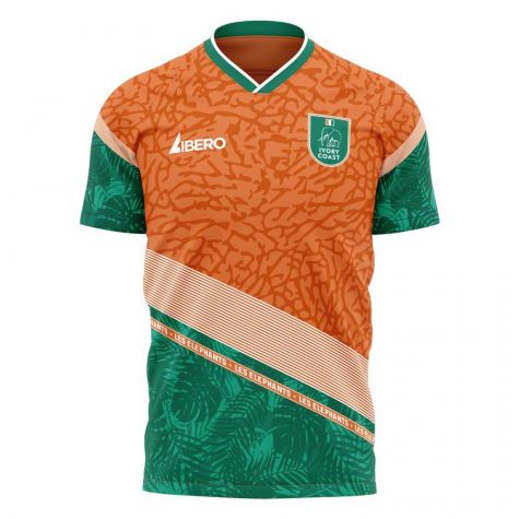 Ivory Coast 2021-2022 Away Concept Football Kit (Libero)